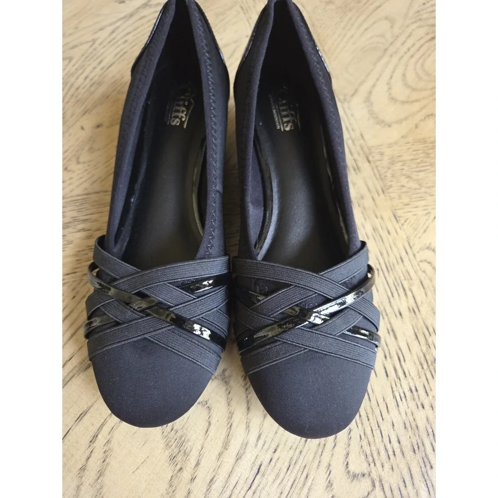 Cliffs by White Mountain Bowie Wedge Pumps 9.5 Black Professional Comfort Career
